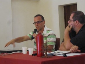 Fabrizio Venerandi e Andrea Cortellessa