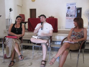 Camilla Miglio, Daniele Ventre e Renata Morresi