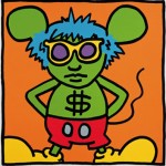 Keith Haring, Andy Mouse (1986) © Keith Haring Foundation