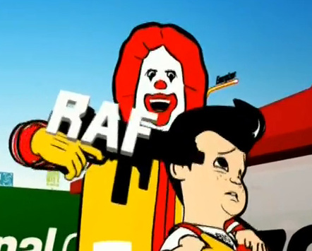 LOGORAMA [ Un fottuto ghepardo cieco che sbatte contro gli alberi… ]