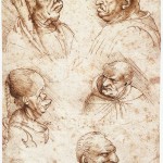 12812-five-caricature-heads-leonardo-da-vinci