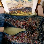 GiacomoGiacomo  Pantaloni e la Montagne San Victoyre copy