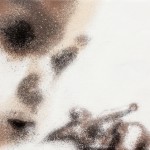 36 Alessandro Monfrini. Proibito. Spray su tela