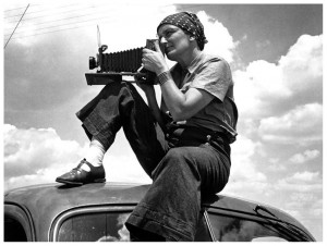 Dorothea Lange ritratta da Paul S. Taylor, 1934 