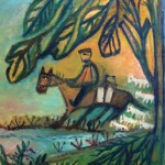 Bonaria-Manca-Ritorno-del-fratel-detail-brother-on-horseback-470×625