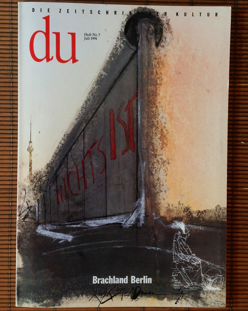 «Du», numero monografico su Berlino, "Terra di nessuno", 1991.