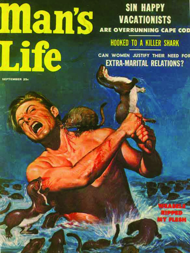 Cover di «Man’s Life», 1956