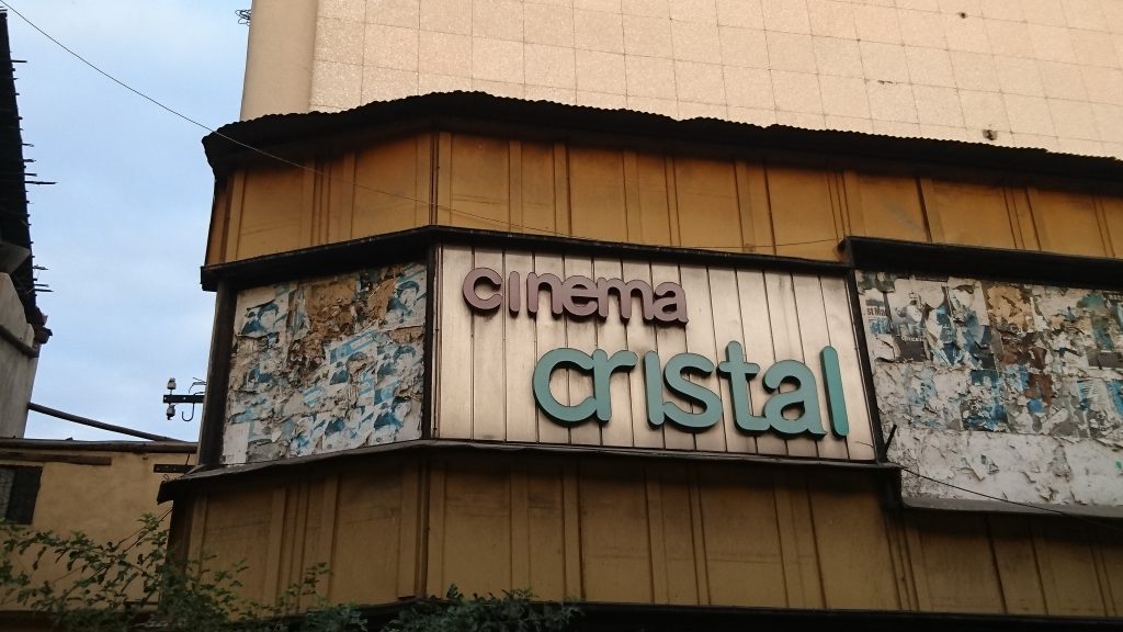 insegna cinema cristal