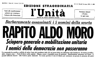 Sedici marzo mille novecento settantotto
