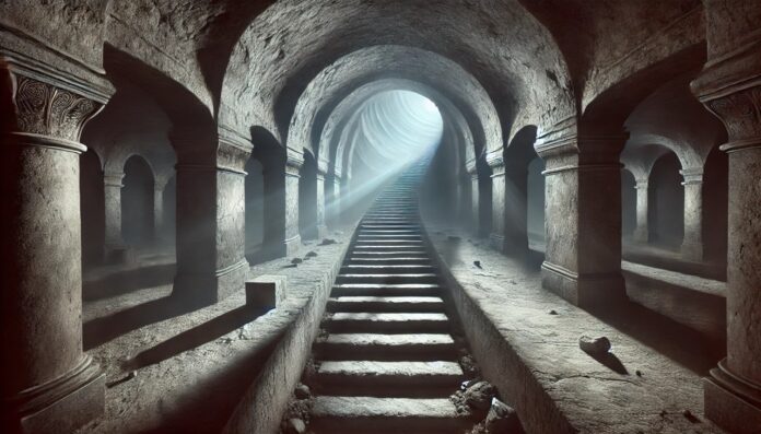 la discesa - dimensioni grandi